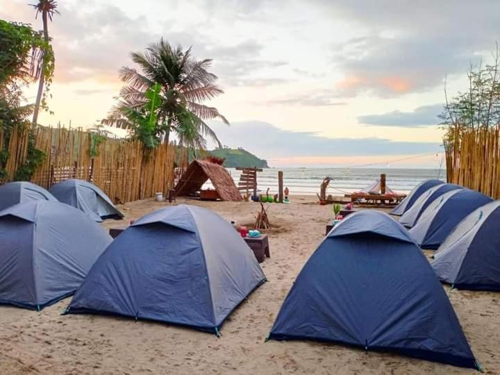 Bucana Kamp Payapa Beachfront El Nido Exterior foto