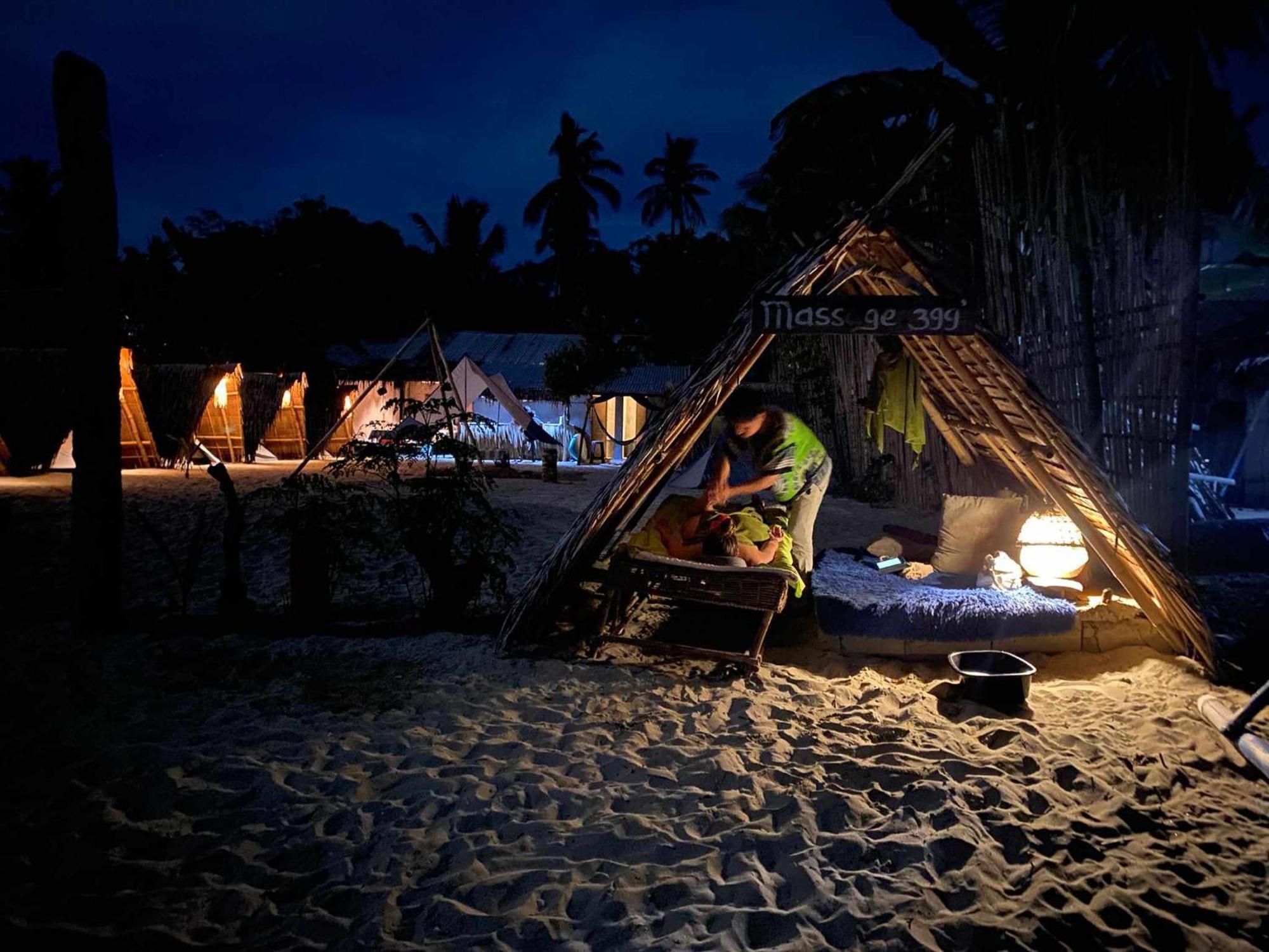 Bucana Kamp Payapa Beachfront El Nido Exterior foto